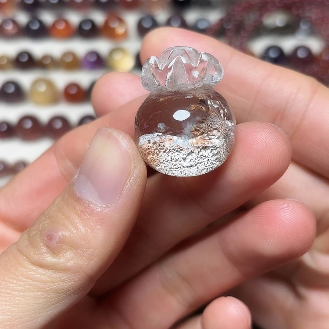 水晶未镶嵌珠宝半成品
