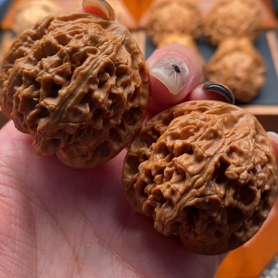 把件文玩核桃39尺寸苹果园