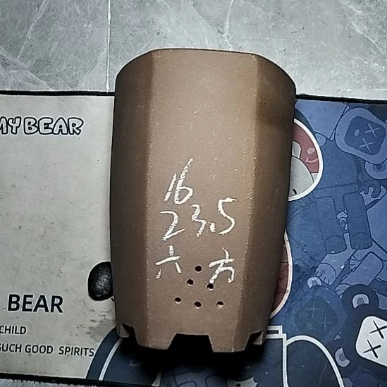 六方一个花泥微瑕的