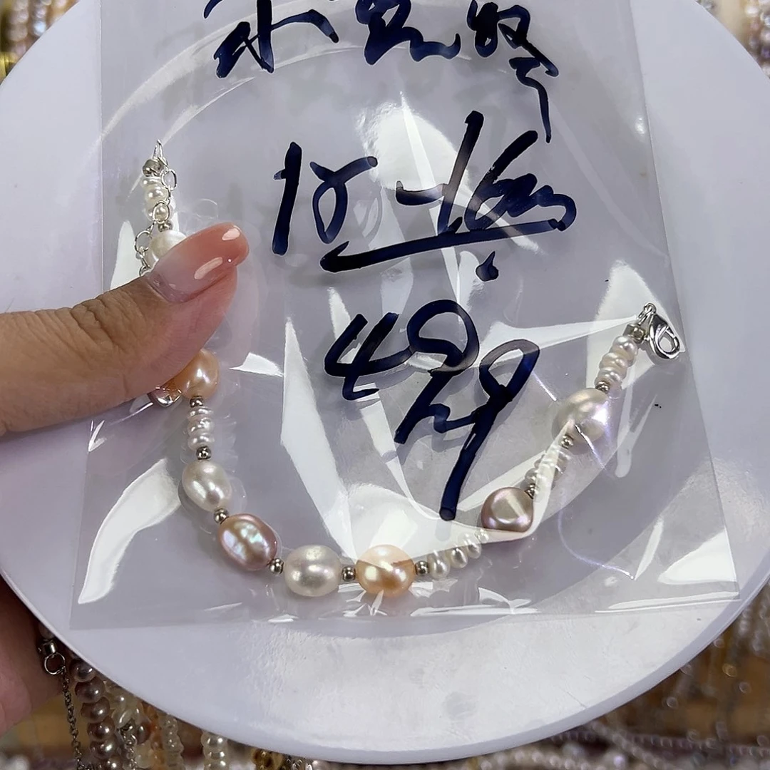 淡水珍珠手绳钛钢