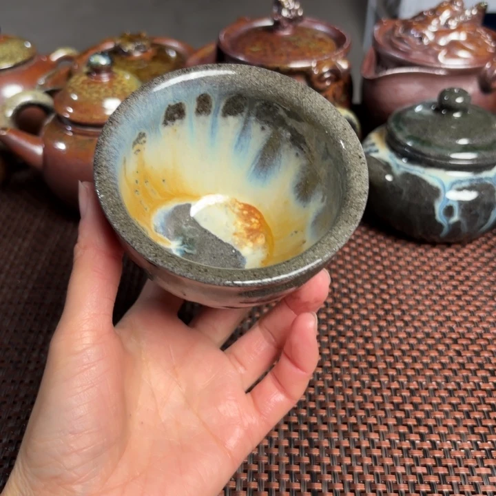 紫砂茶杯玉化束口160 C