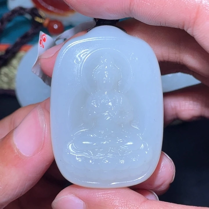 和田玉未镶嵌颈饰J