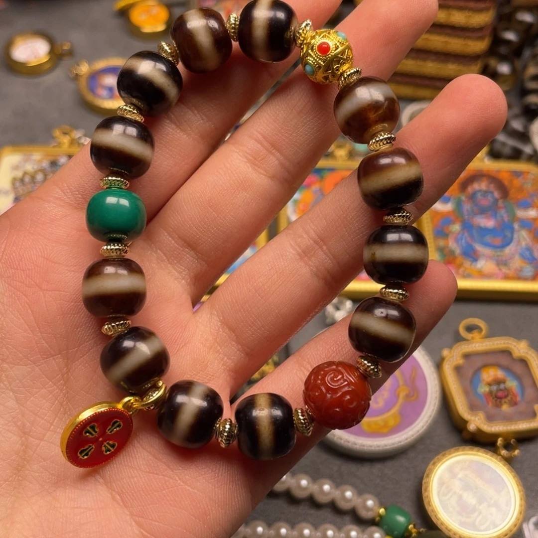 琉璃颈饰m****o手串手链男女同款