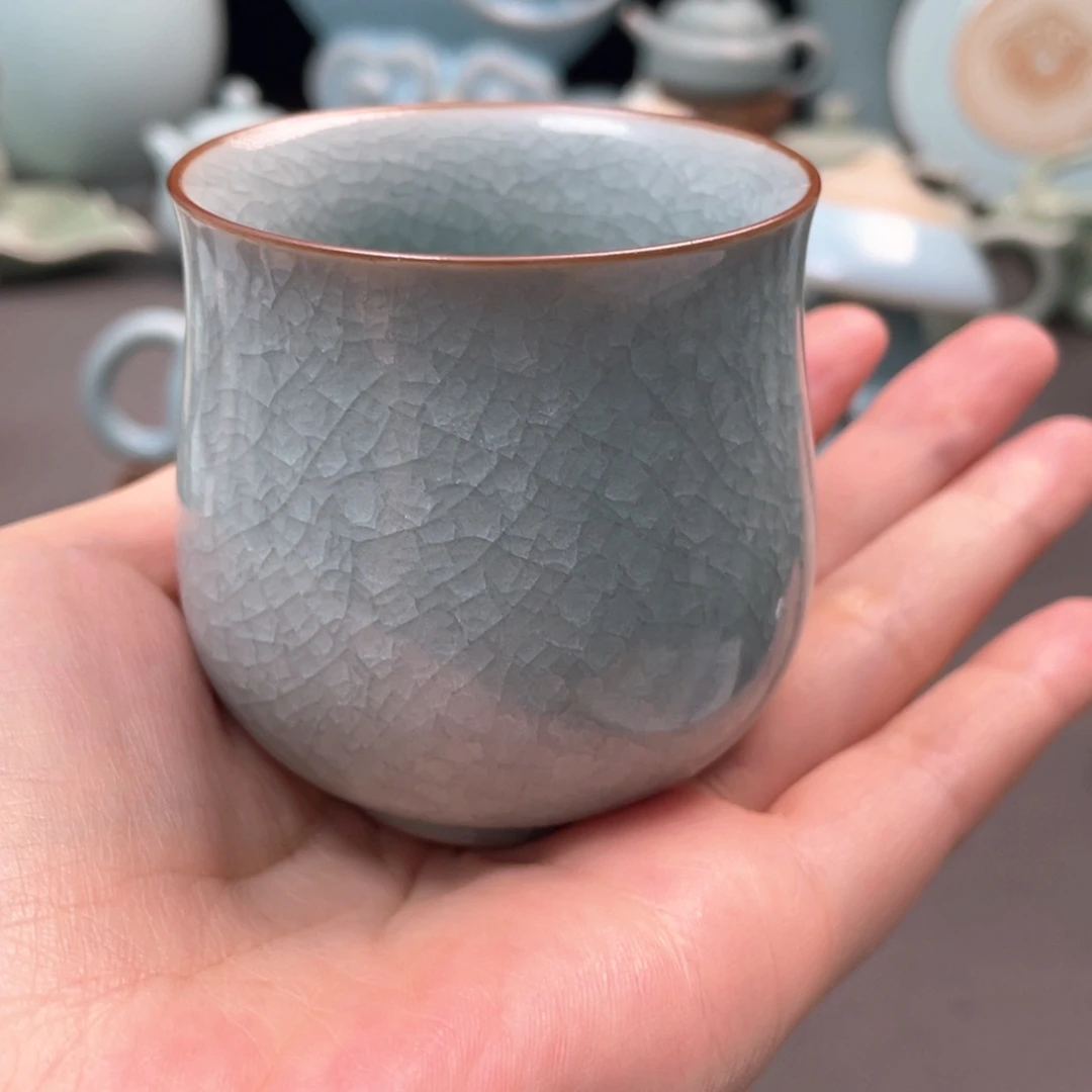 杯冰裂纹主人杯简包装