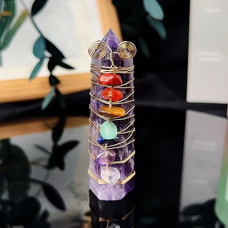 圆山精品高等水晶柱收藏级材质