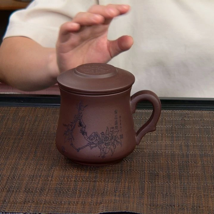 茶杯紫砂高货放漏
