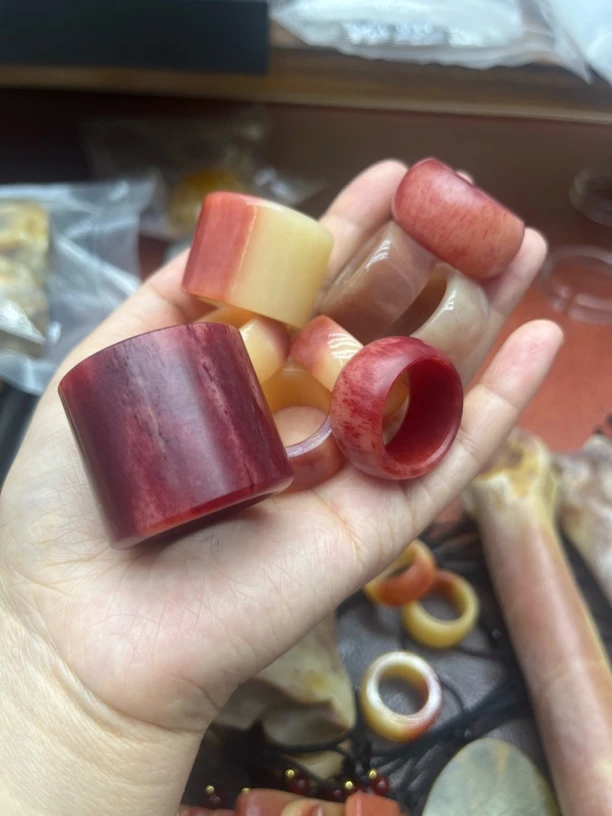 血透戒指扳指雕刻扳指