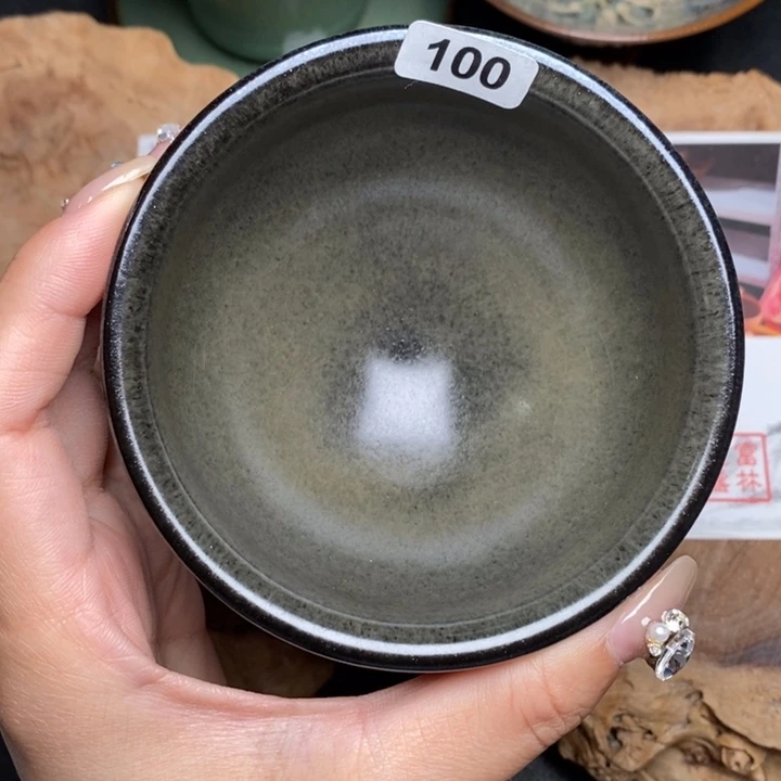 茶盏建窑建盏主人杯100