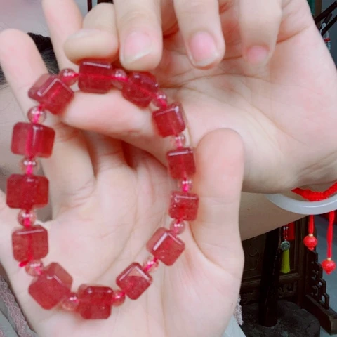 水晶手链未镶嵌多样性发货一件