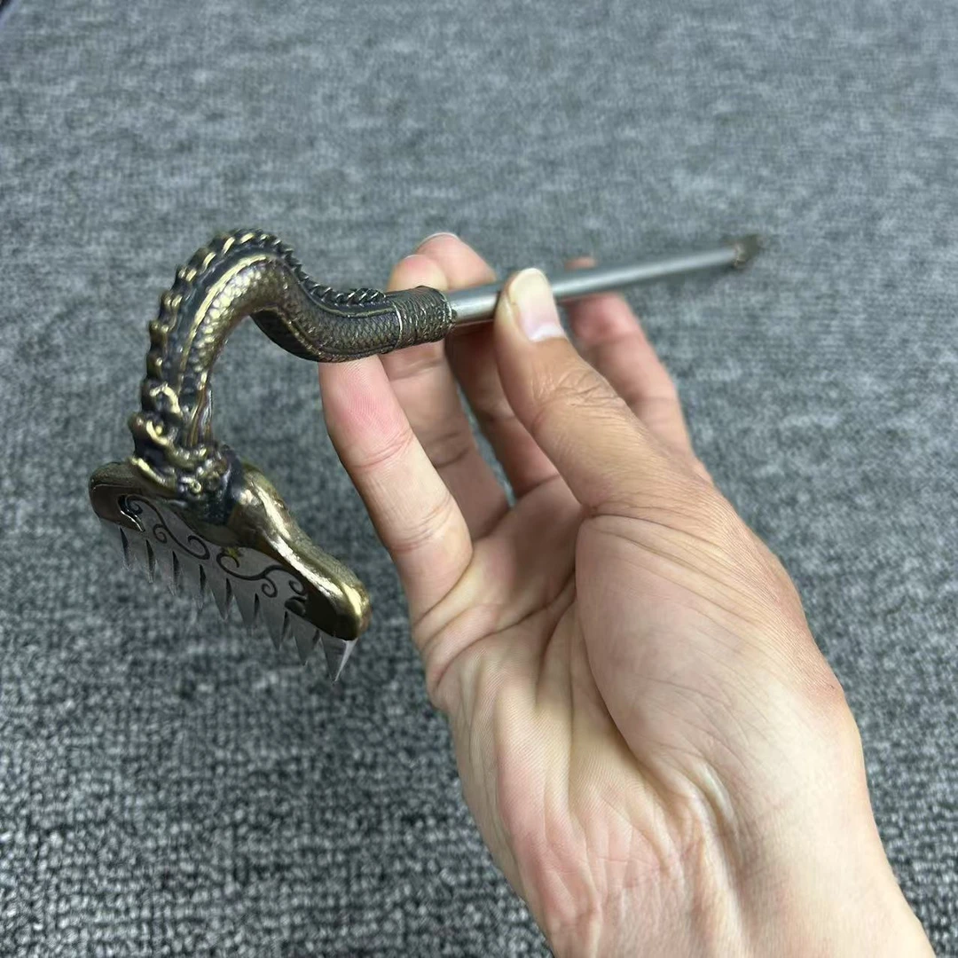 九齿钉耙猪八戒武器  桌面摆件