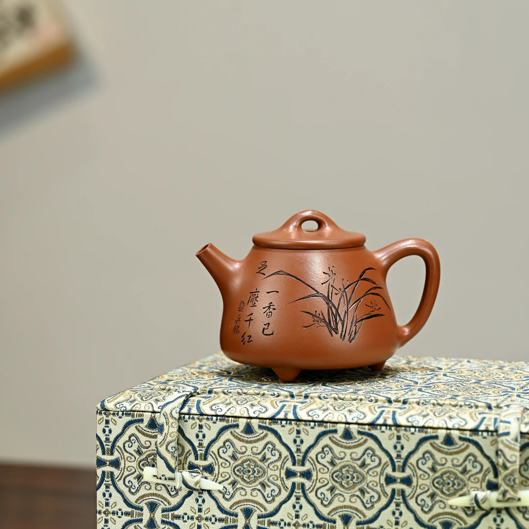 高瓢·全手工紫砂壶紫砂十二精英之首，省大师桑黎兵儿子桑崧杰