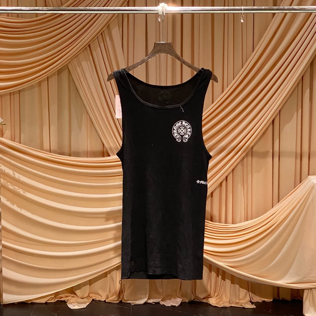 99新 Chrome Hearts/克罗心 前后马蹄背心/xl码大码/无洗标/38335
