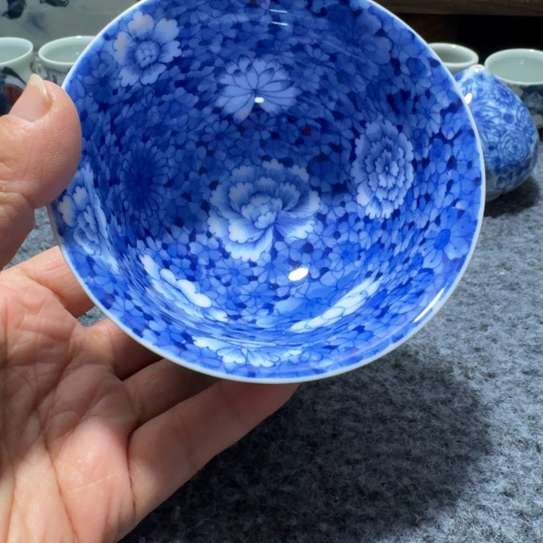 现代景德镇陶瓷手绘茶具