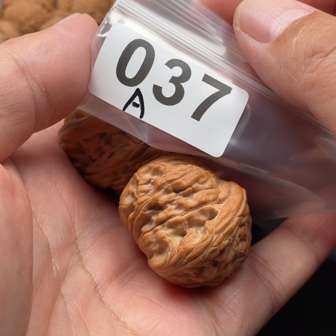 文玩核桃把件磨盘43