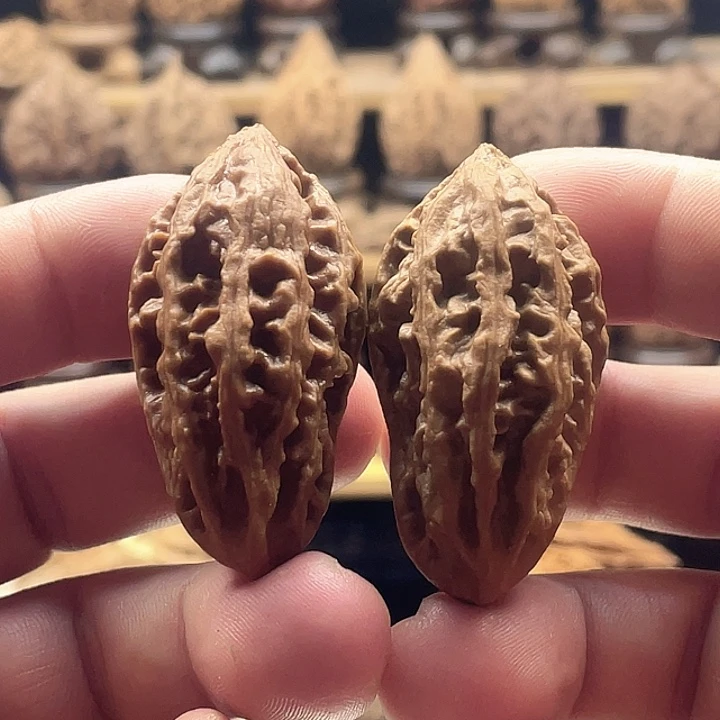 把件文玩核桃老树瓜条20