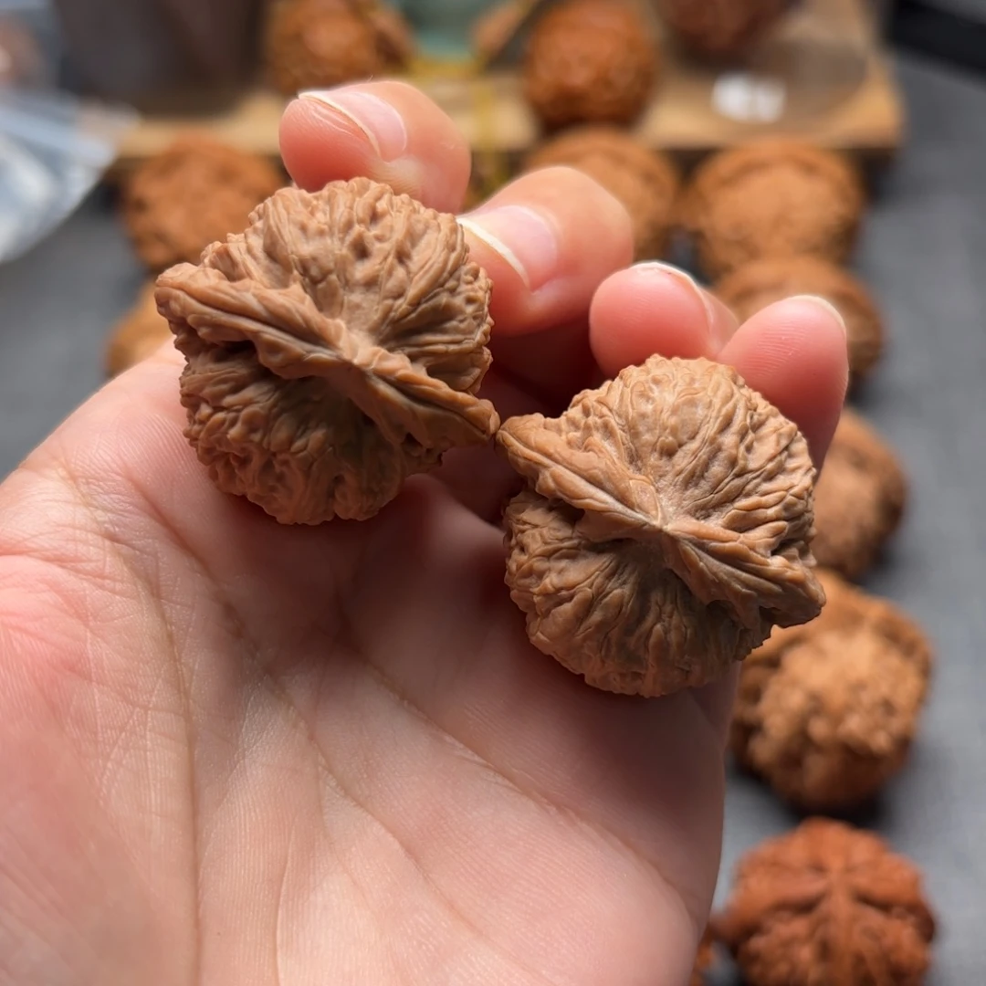 吊坠文玩核桃球白35