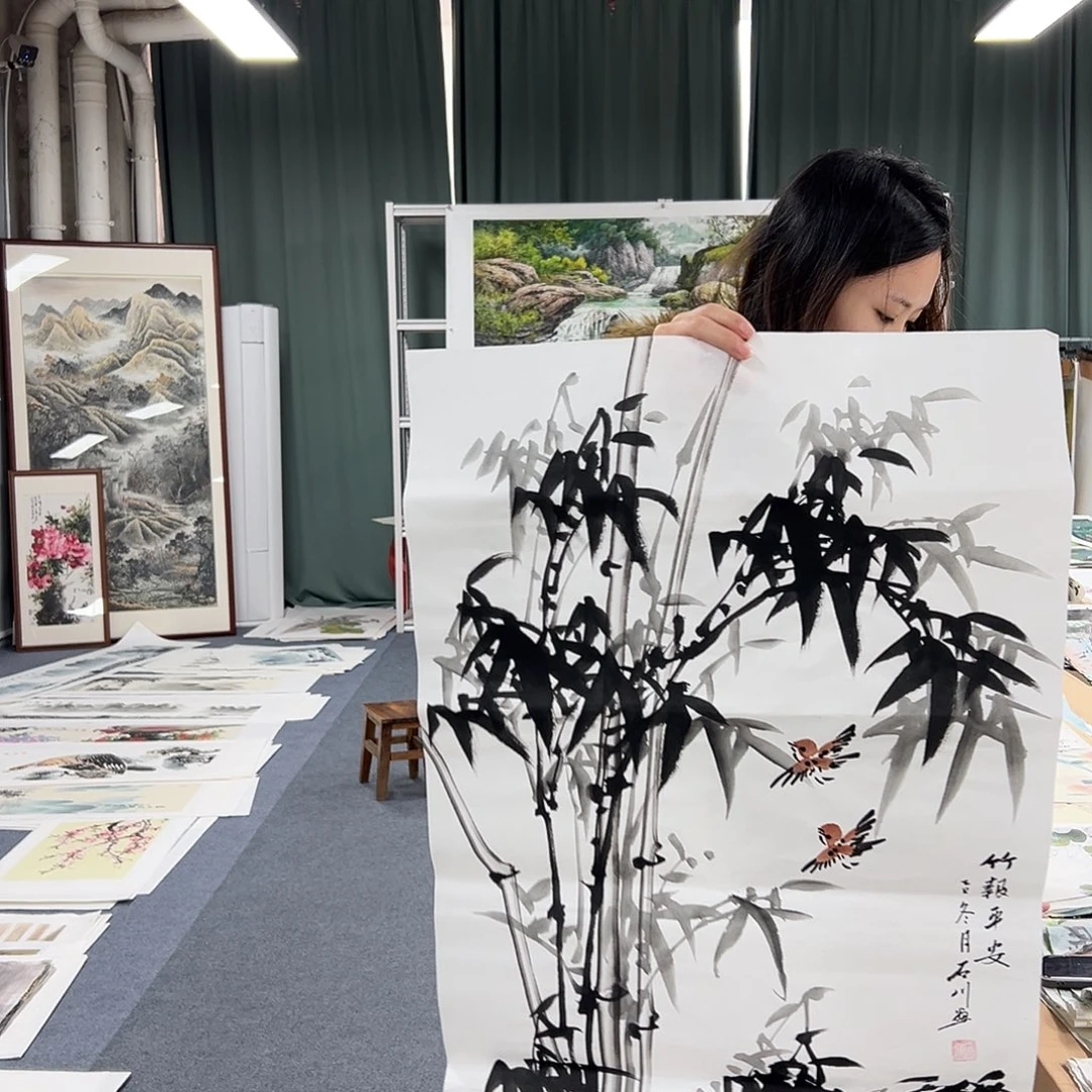 国画精品手绘作品
