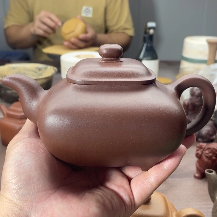 茶壶紫砂传炉，紫泥