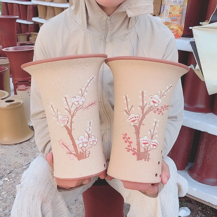 紫砂花盆宜兴紫砂精品花盆