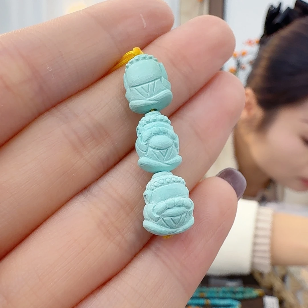 绿松石未镶嵌珠宝半成品
