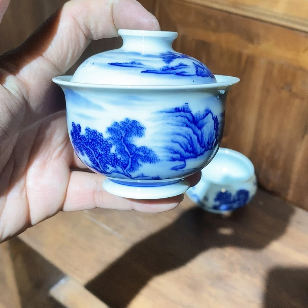 摆件景德镇陶瓷柴窑开窑