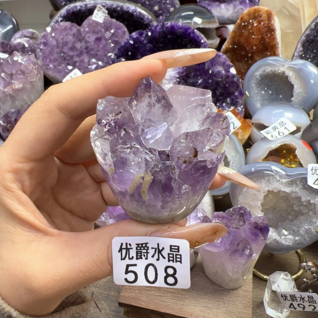 未镶嵌大型摆件（非配饰）紫晶508