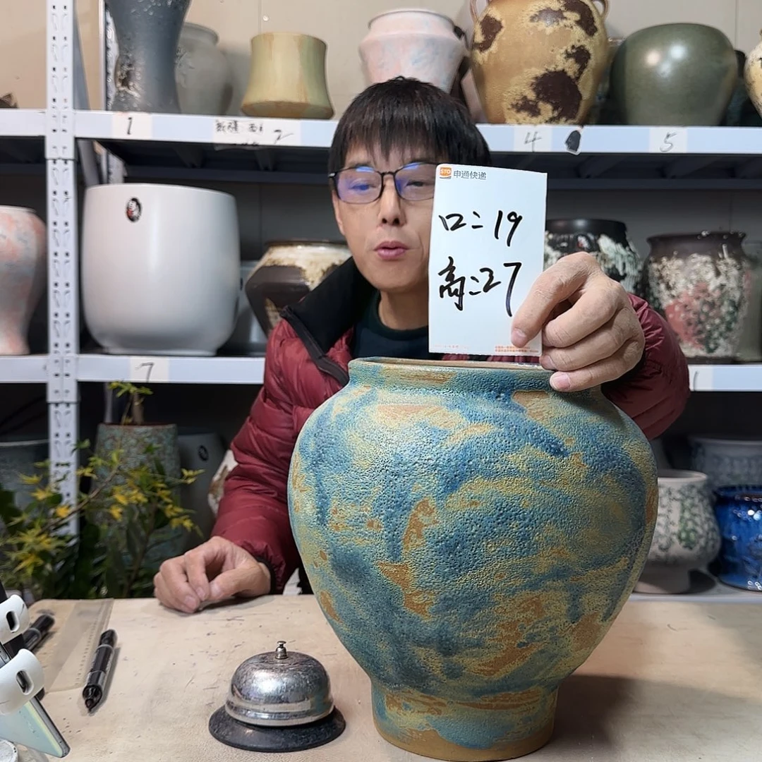 19@27 紫砂花盆尺寸
