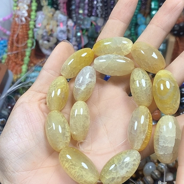 未镶嵌玛瑙/玉髓珠宝半成品玛瑙卡14*28mm