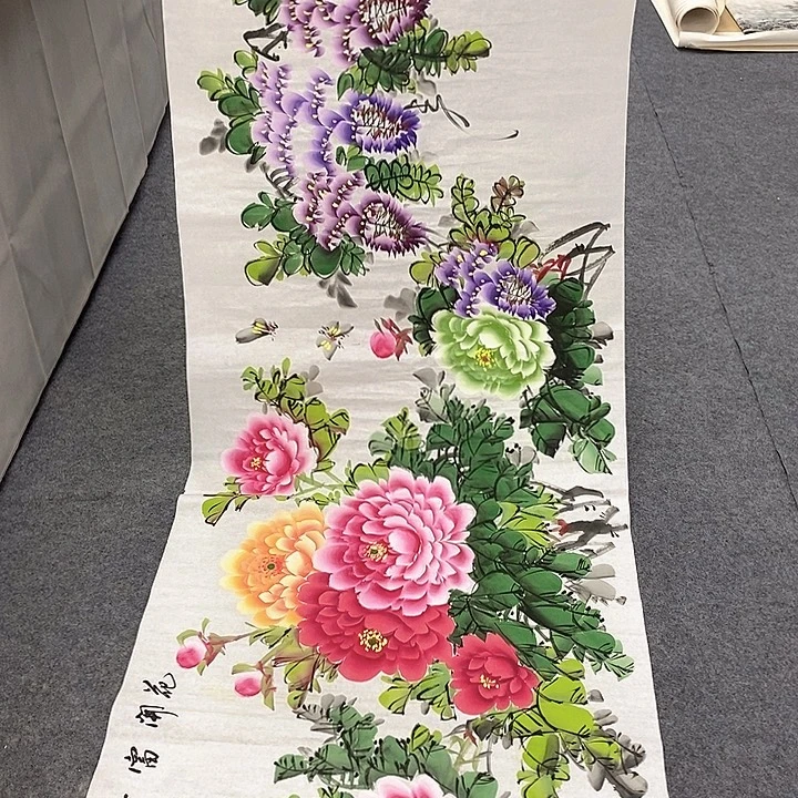 国画国画手绘作品