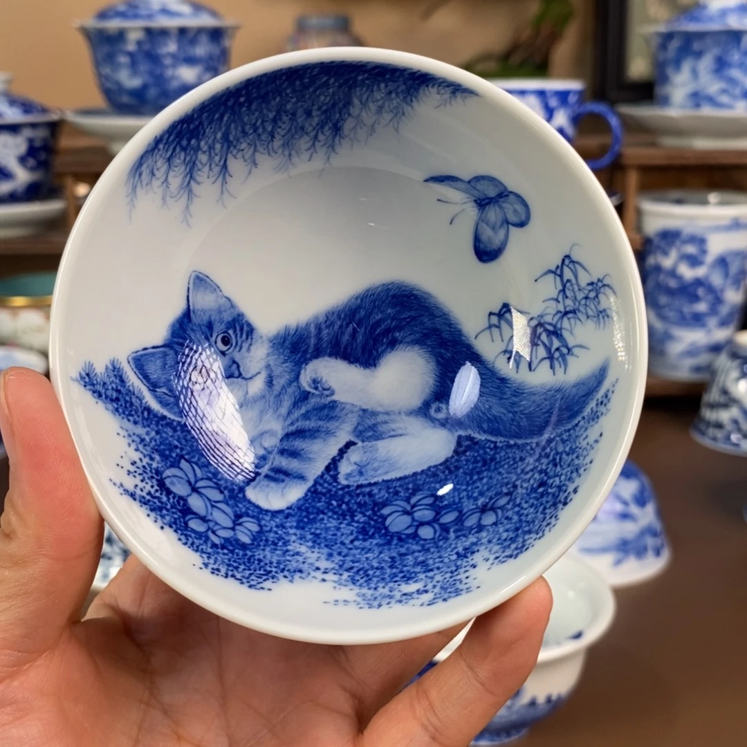 景德镇陶瓷手工手绘