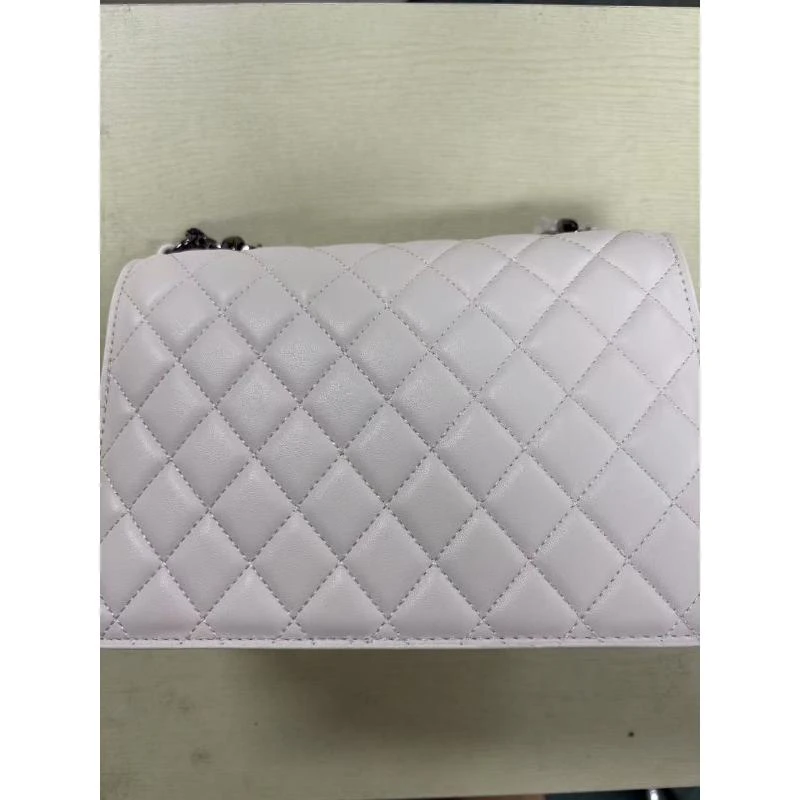 SMVP · 高定奢品 时尚潮流真皮新款女包斜挎包22cm 0435 白色