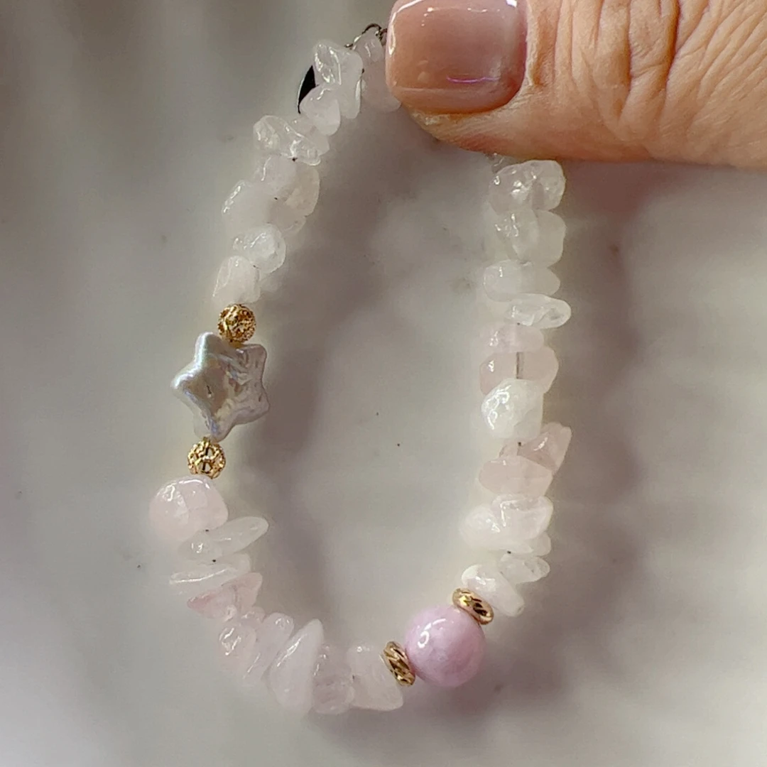 淡水珍珠合金手绳