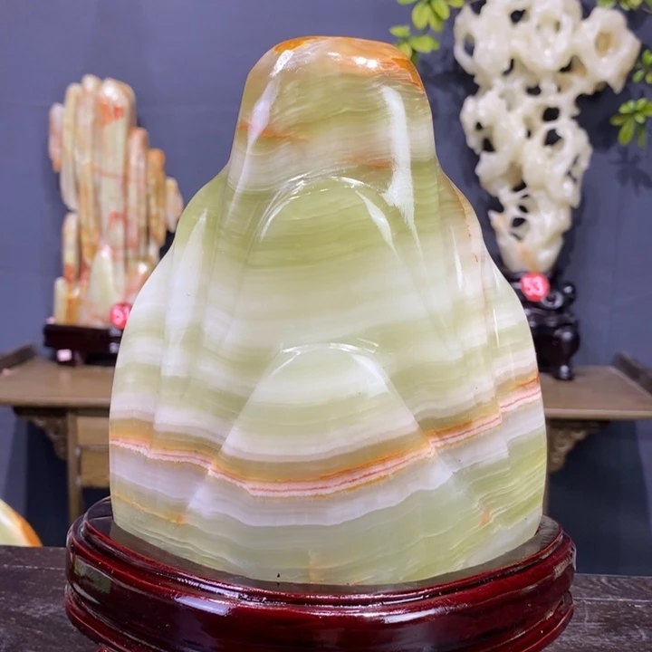 石材精品古青石摆件