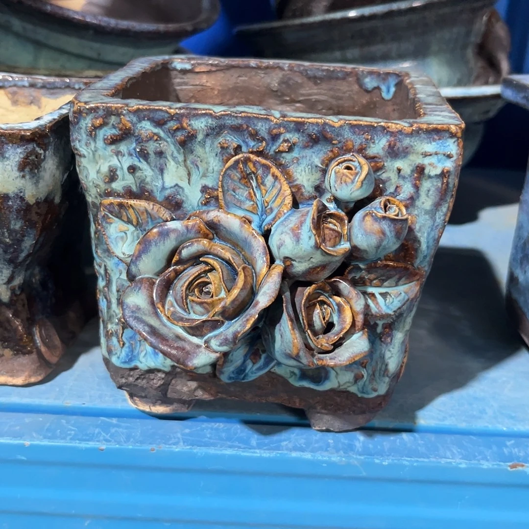 37 号陶然花器手工花盆