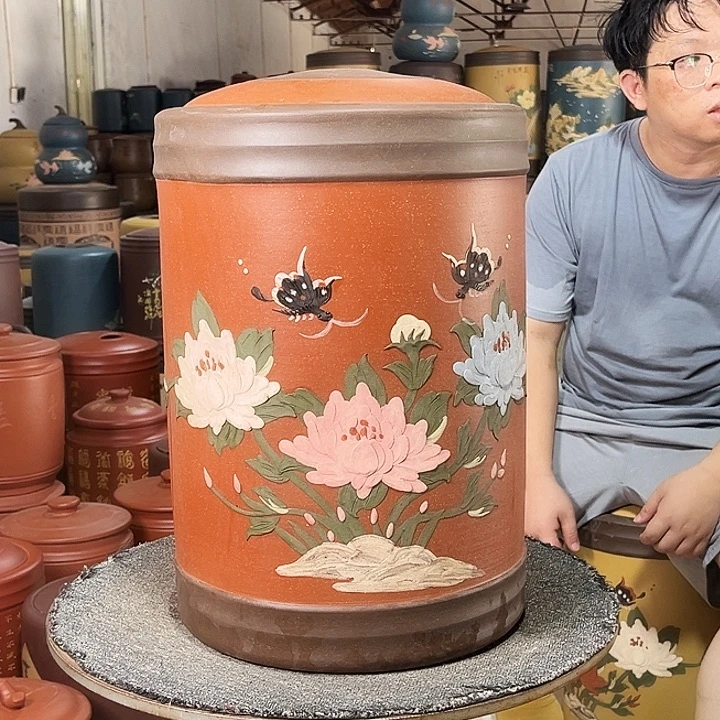 紫砂茶叶罐茶叶罐