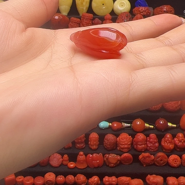 南红玛瑙未镶嵌卡24.5