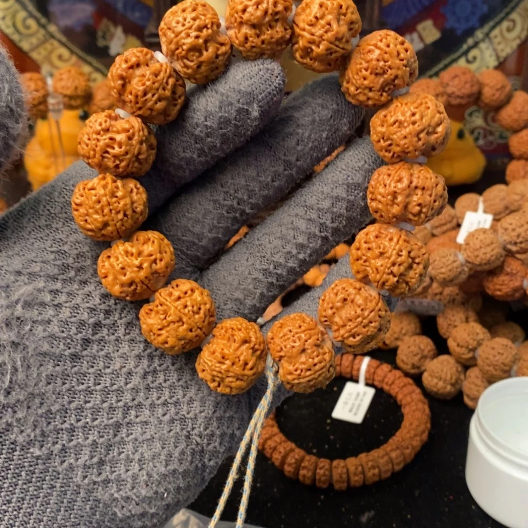 金刚菩提吊坠鉴***馆22+梅花