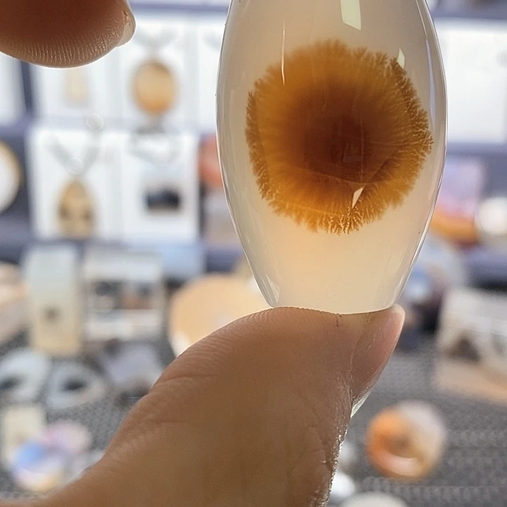 未镶嵌玛瑙/玉髓珠宝奇石晴*。