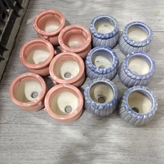 微瑕陶瓷花盆满12包邮