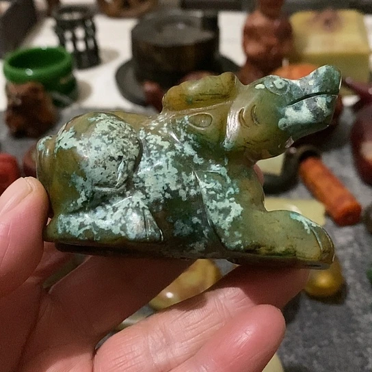 白玉菩提吊坠刘*吊坠