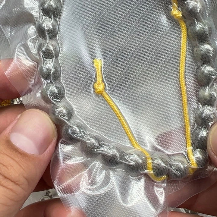 星月菩提手串4练手糯冰石玉星月菩提0.9圆手持