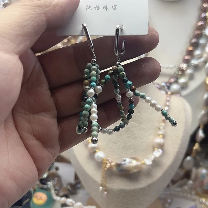 耳饰未镶嵌淡水珍珠【纯恬】