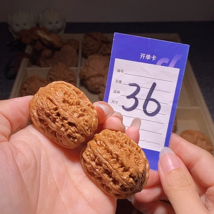 文玩核桃把件西北将军精品