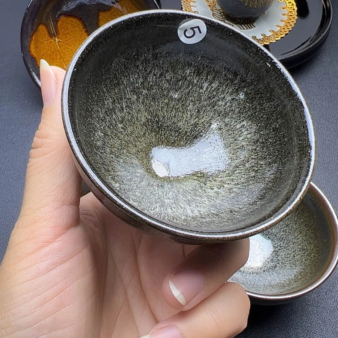 茶盏建窑建盏主人杯