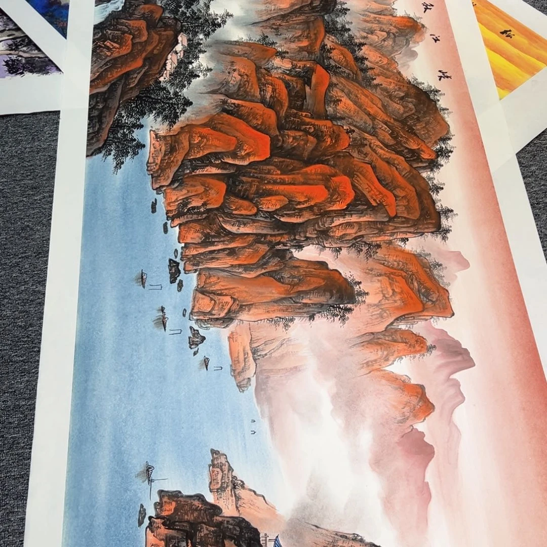 手绘作品今天这个价格出赚钱吗