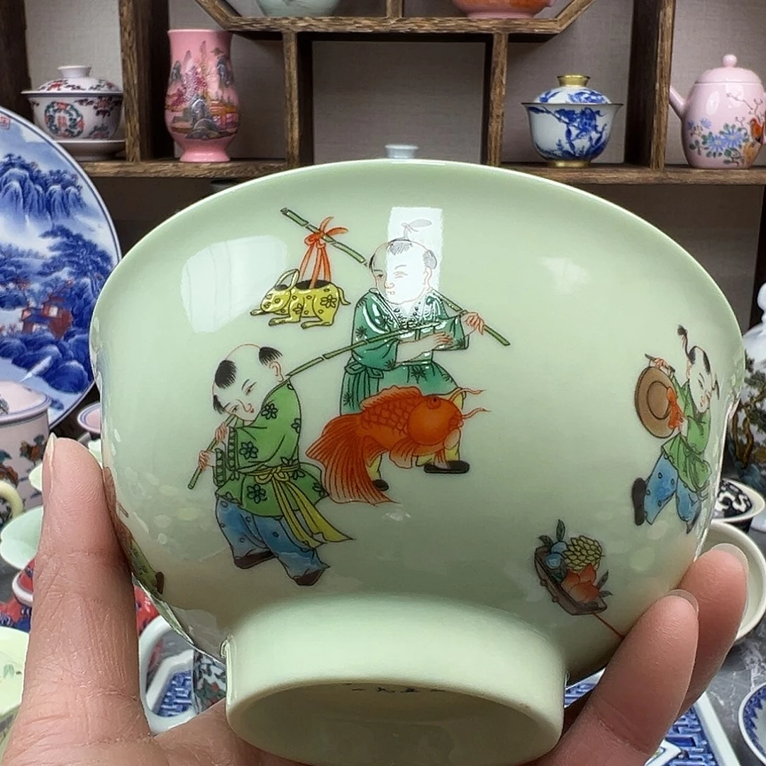 摆件陶瓷景德镇陶瓷567老厂瓷39