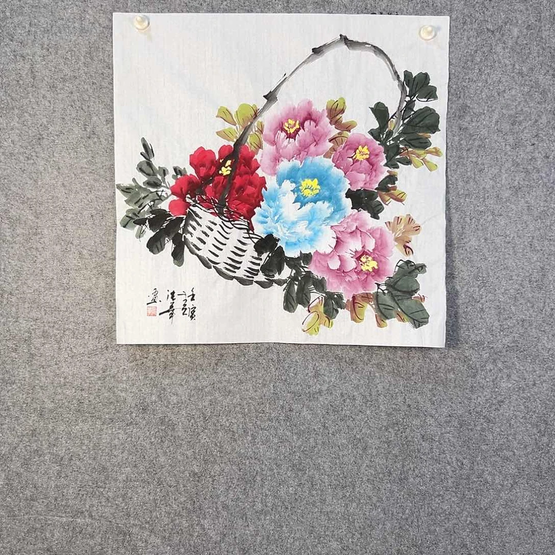 国画167 花鸟在此鸣叫的日子