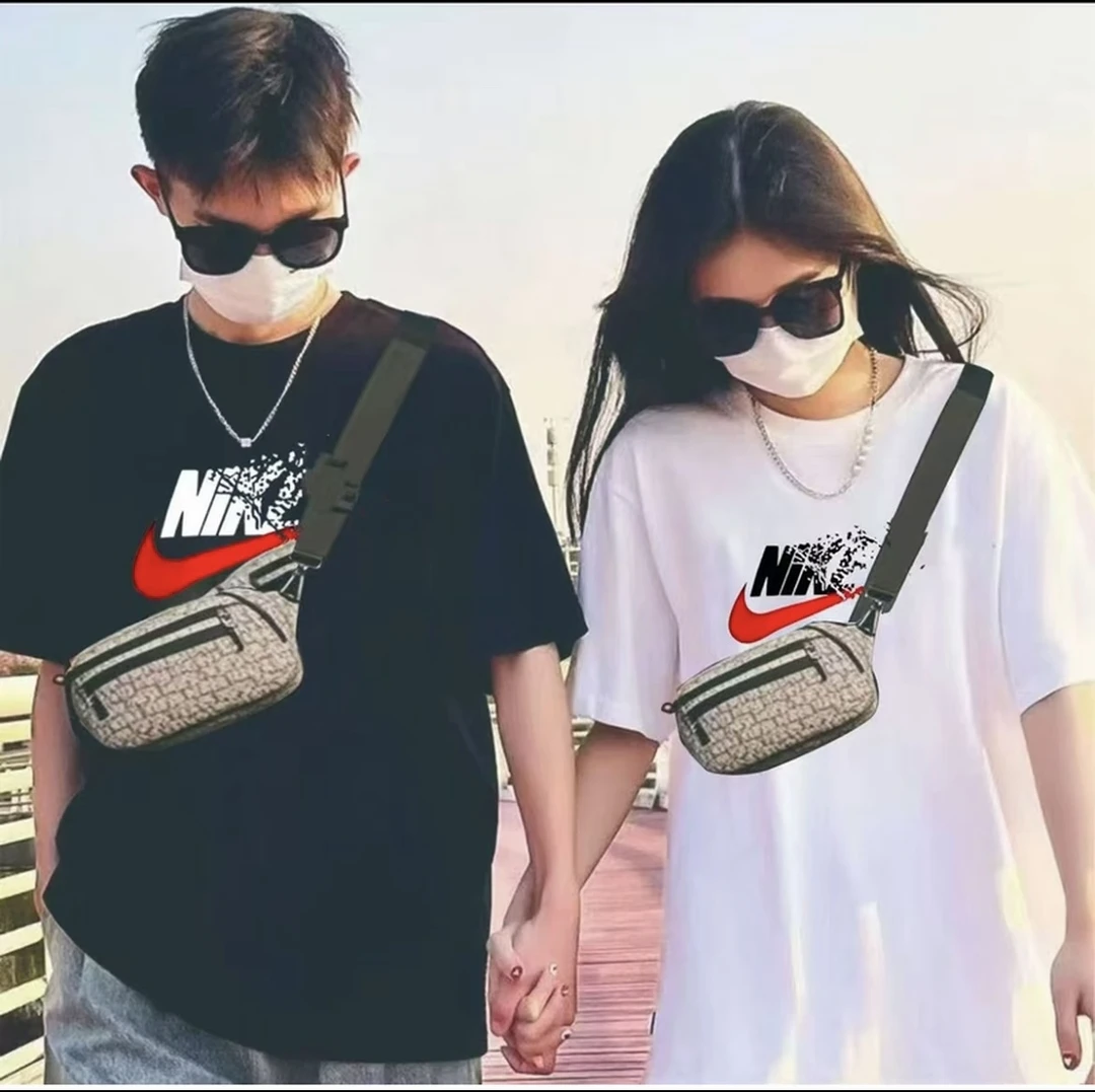 【一折粉丝福利】夏季男女同款百搭时尚潮牌短袖T恤