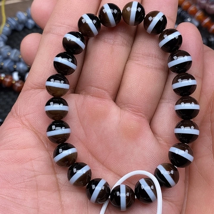 玛瑙/玉髓手链未镶嵌