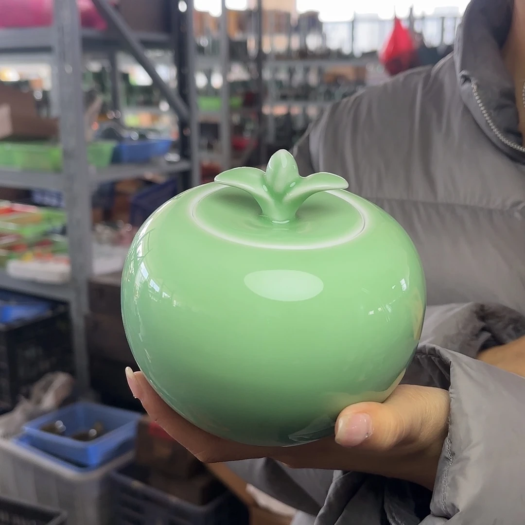 龙泉云间青瓷小米茶器